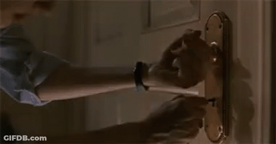 Locked In Woman Picking Lock GIF