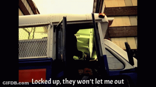Locked Up Van They Won't Let Me Out GIF