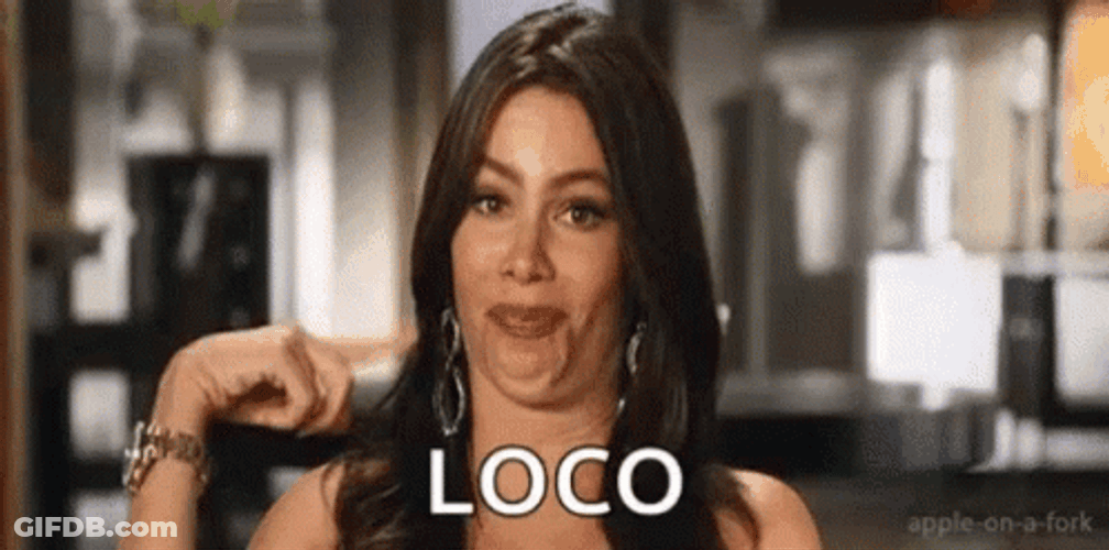 Loco Crazy Person GIF