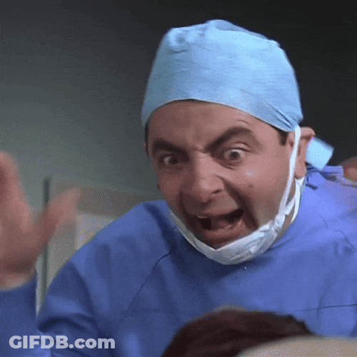 Loco Teasing Doctor Mr Bean GIF