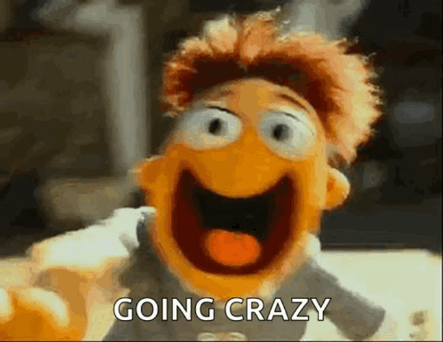 Loco The Muppets Going Crazy GIF
