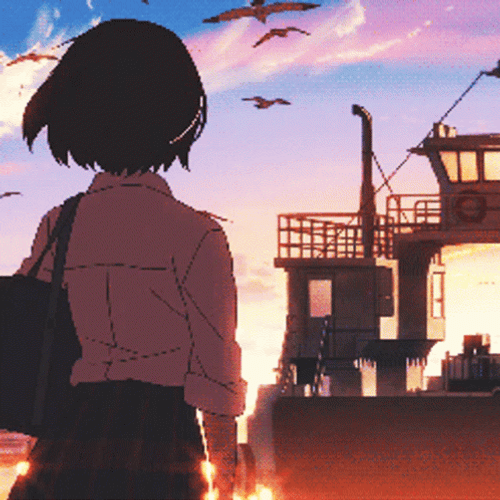 Lofi Cross Road Miho GIF