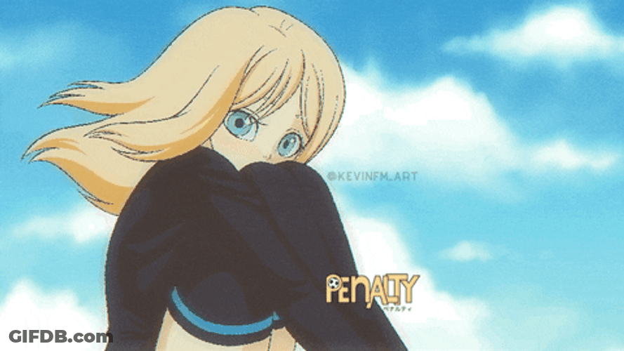 Lofi Girl Blonde Girl GIF