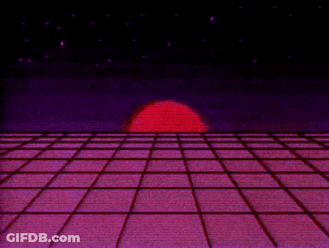 Lofi Moon Going Girl Down GIF