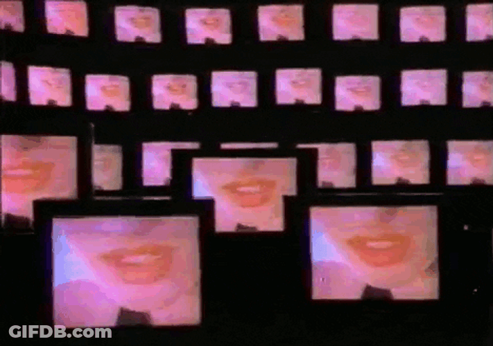 Lofi VCR Girl GIF