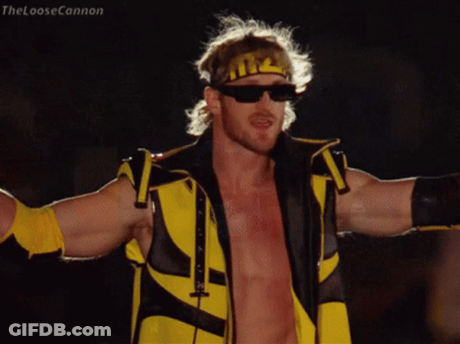 Logan Paul Winning On Wwe GIF