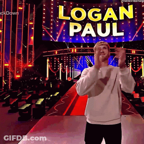 Logan Paul Wwe Clapping While Walking GIF