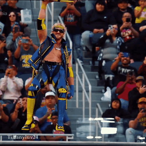 Logan Paul Wwe Hanging GIF