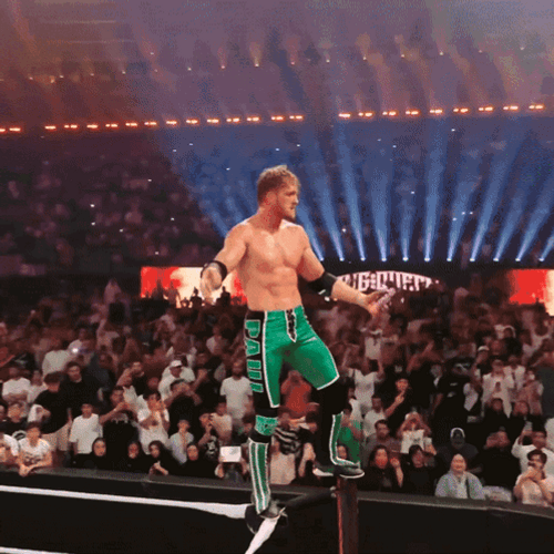 Logan Paul Wwe Standing On The Corner GIF