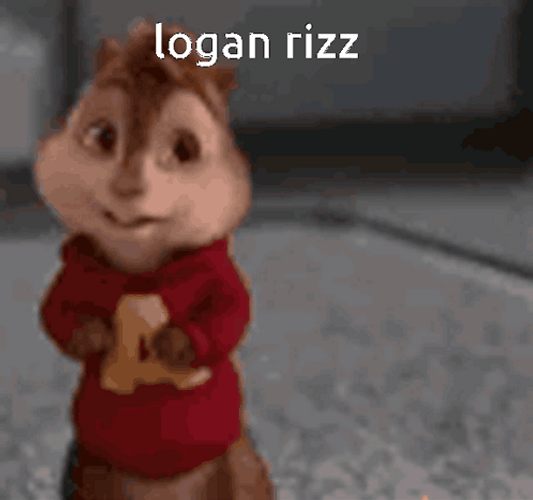 Logan Rizz The Mouse Smiling GIF