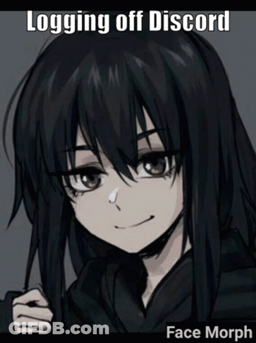 Logging Off Anime Discord Pfp GIF