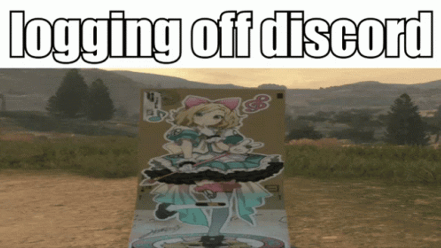 Logging Off Discord GIF