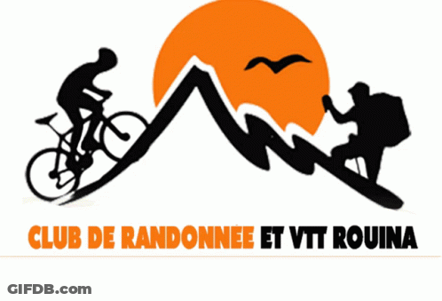 Logo Club De Randonnee Et Vtt Rouina GIF
