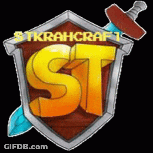 Logo For Game Stkrahcraft GIF