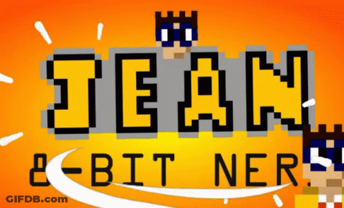 Logo For Video Game Team 8 Bit Ner GIF