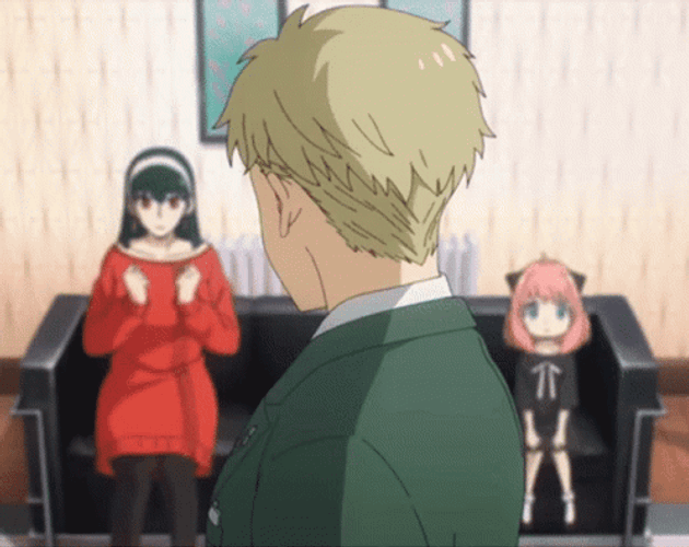 Loid Anya Yor Spy X Family GIF