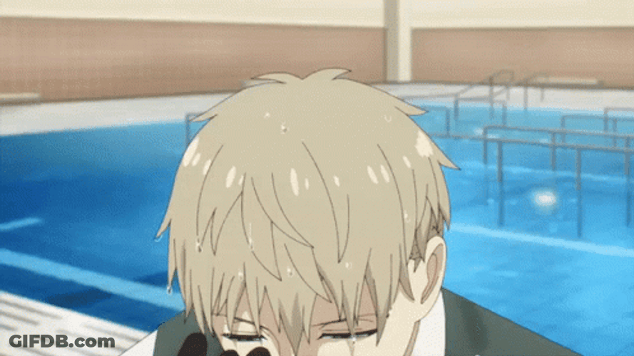 Loid Forger Hair Flip GIF