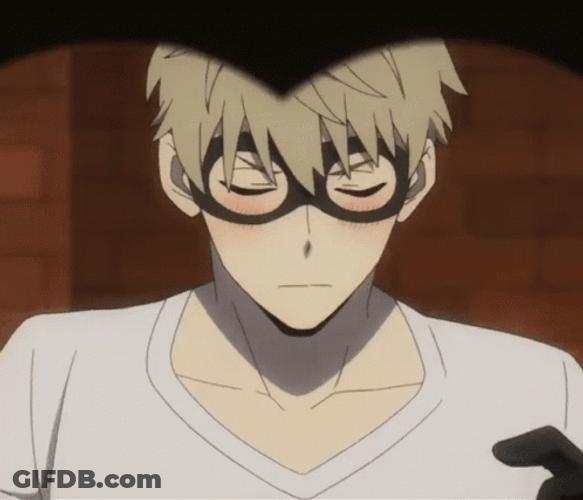 Loid Forger Wearing Black Maskj GIF
