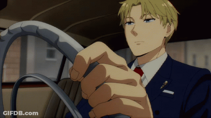 Loid Forger Wearing EyeGlasses GIF