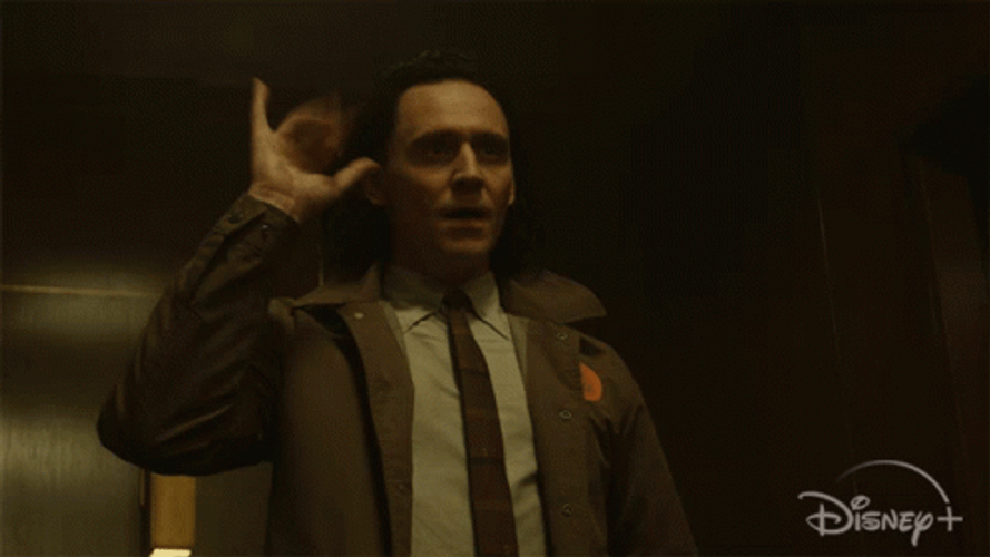 Loki Disney Series Hi GIF