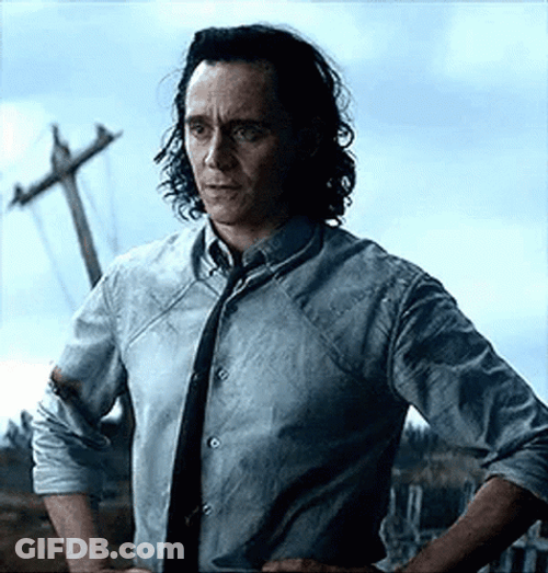 Loki Eye Brow Raise Laugh GIF