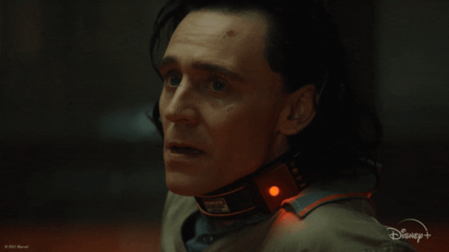Loki Shake Head No GIF