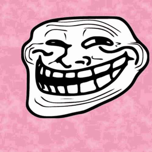 Lol Meme Troll Face Smiling Smirk GIF