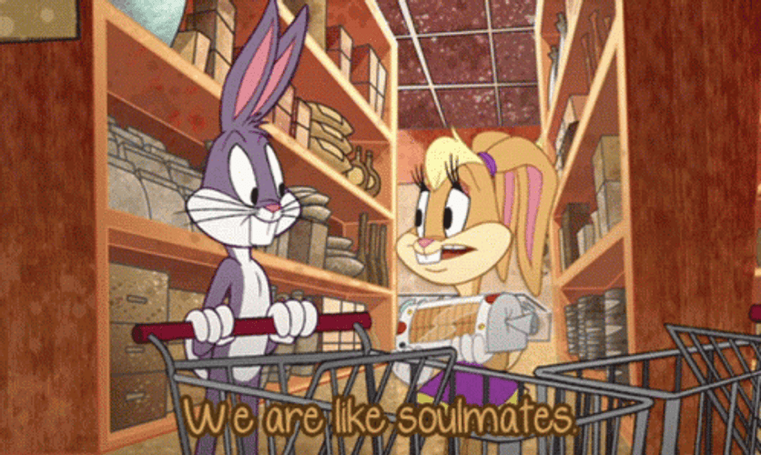 Lola Bugs Bunny Soulmates GIF