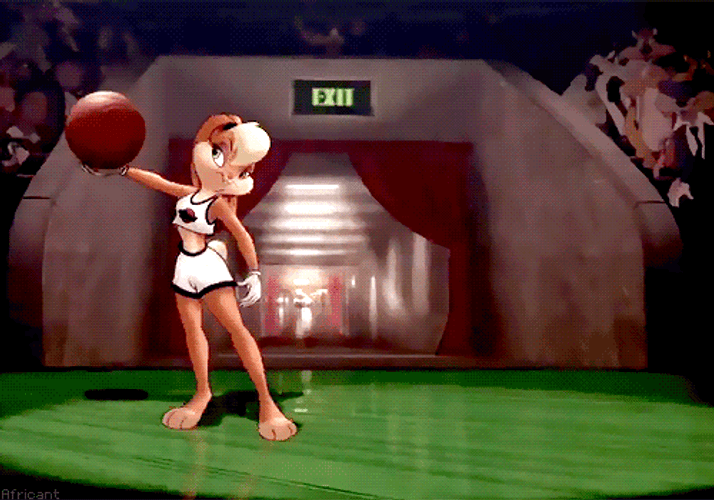 Lola Bunny Basketball Skills GIF