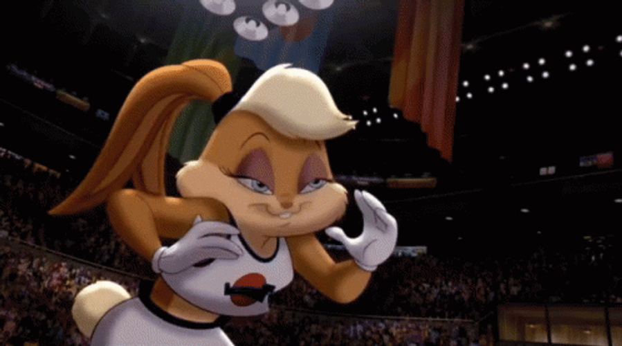 Lola Bunny Cheering Shouting GIF