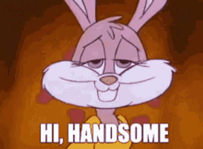 Lola Bunny Hi Handsome GIF