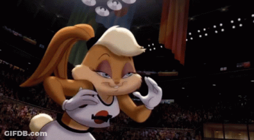 Lola Bunny Playing Basketball GIF
