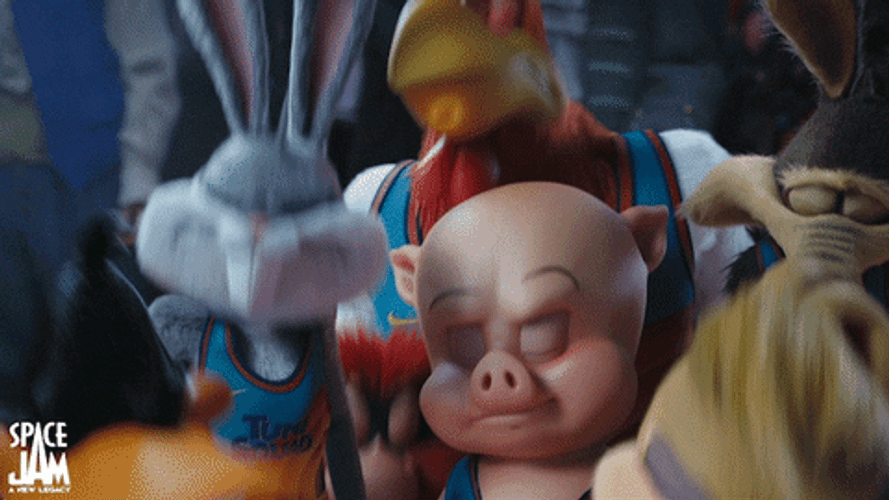 Lola Bunny Space Jam Shocked GIF