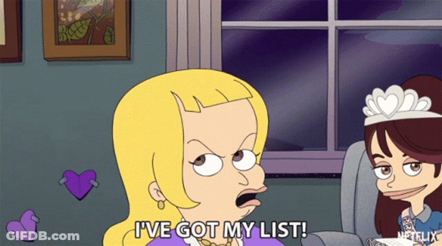 Lola Skumpy I've Got My Long List GIF