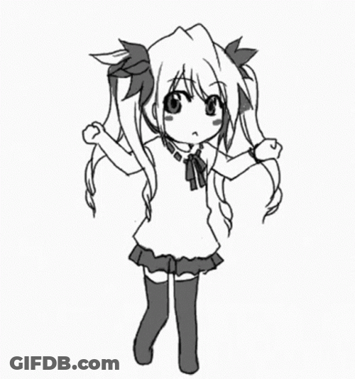 Loli Dance Anime Deadman Already Dead GIF