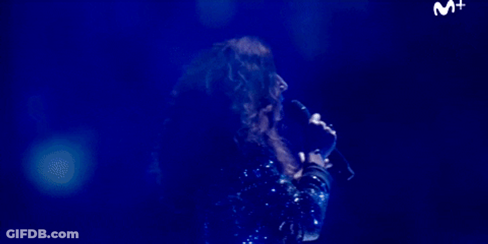 Lolita Flores Singing In Stage GIF