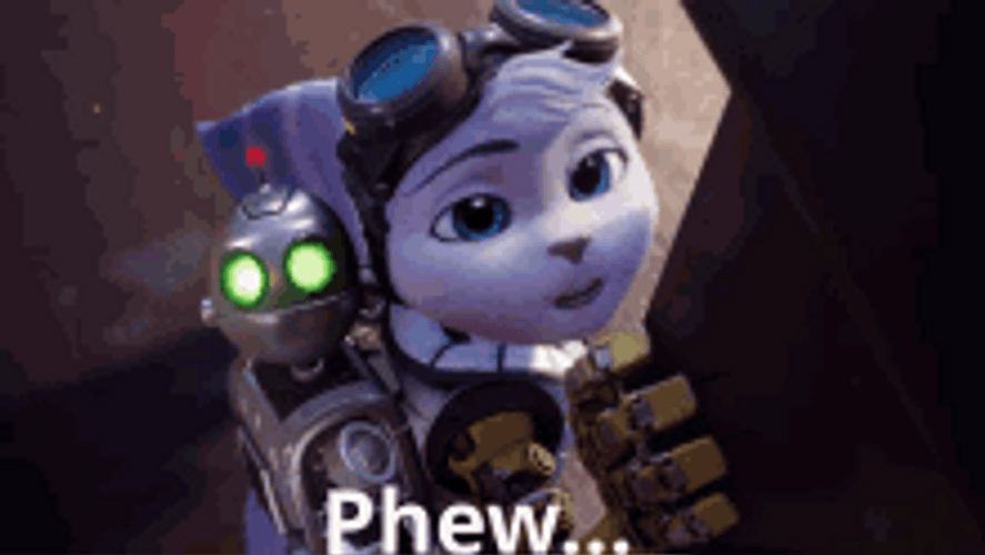 Lombax Phew Overwatch GIF