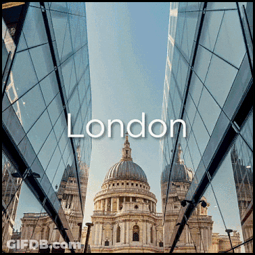 London City With Dome GIF