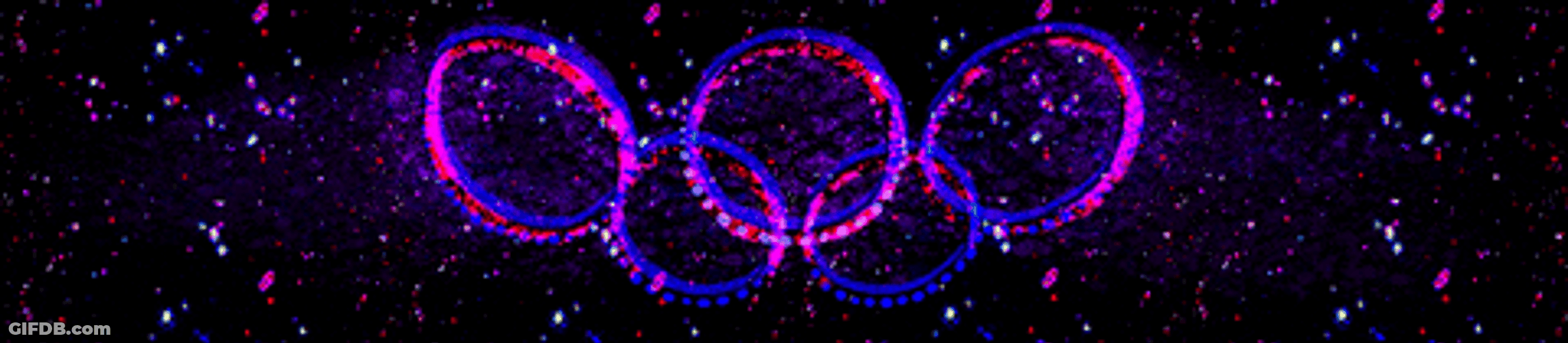 London Olympic Rings Opening GIF