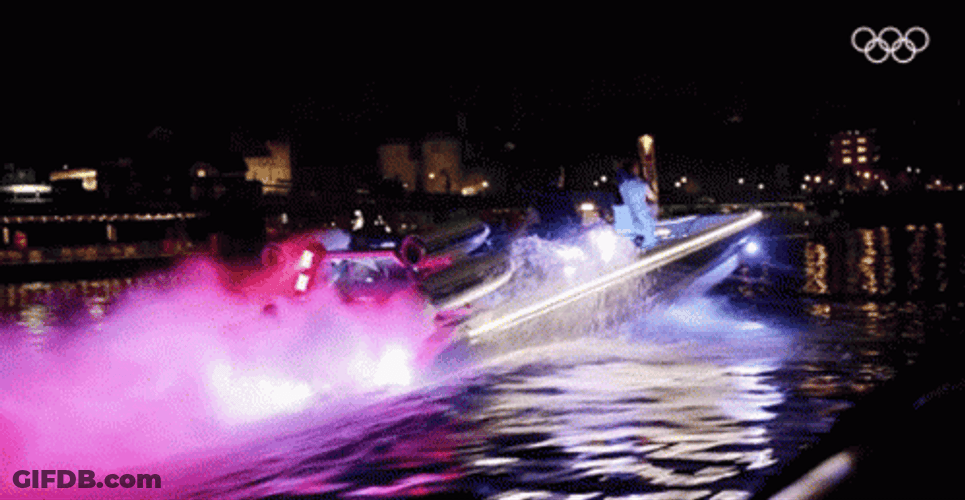 London Olympic Torch GIF