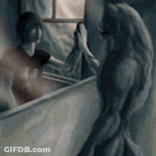Lone Wolf Animated Sad Meme GIF