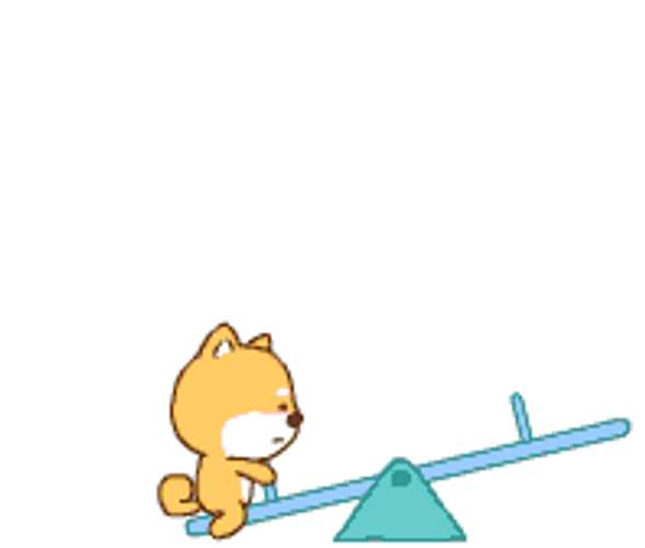 Lonely Alone In A See Saw Sad Fox GIF