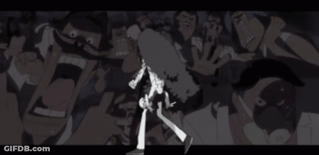 Lonely Walking Corazon One Piece GIF