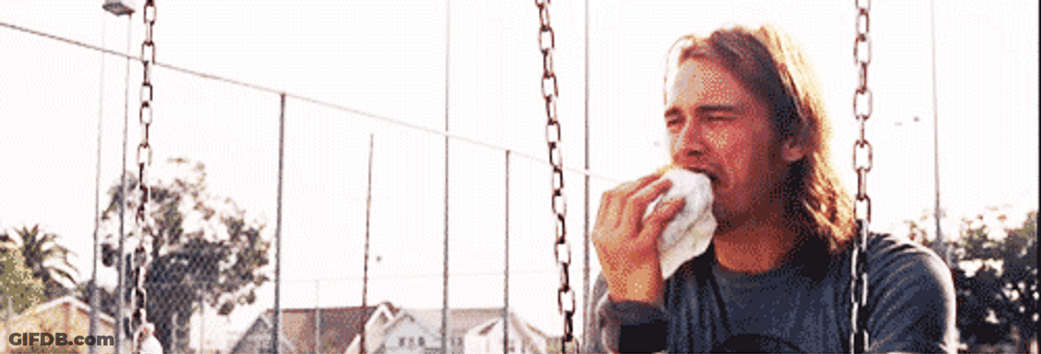 Lonesome James Franco Lunch Time Eating GIF