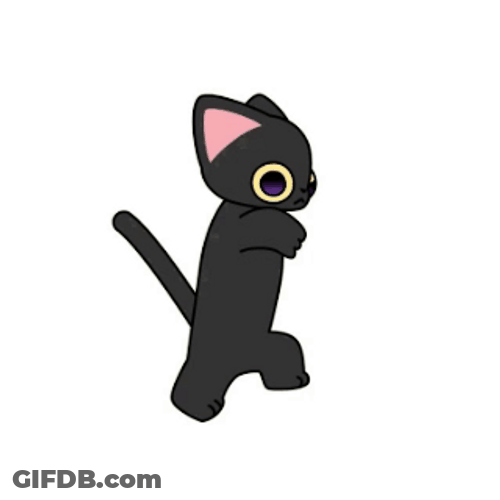 Long Body Dancing Cat Meme GIF