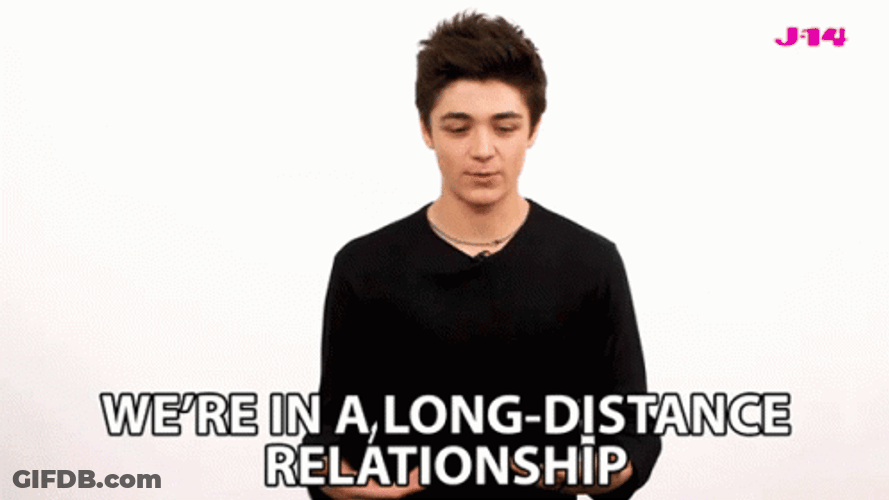 Long Distance Relationship Asher Angel GIF