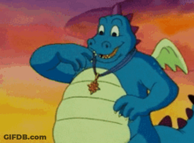 Long Giant Dragon Tales GIF