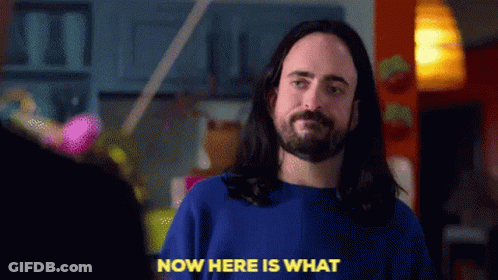 Long Hair Beard Man Saying Now Here Is What GIF