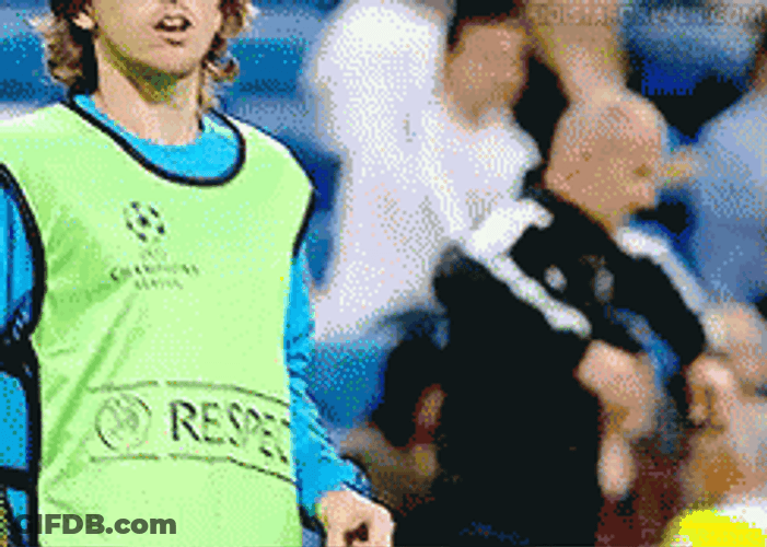 Long Hair Luka Modric GIF