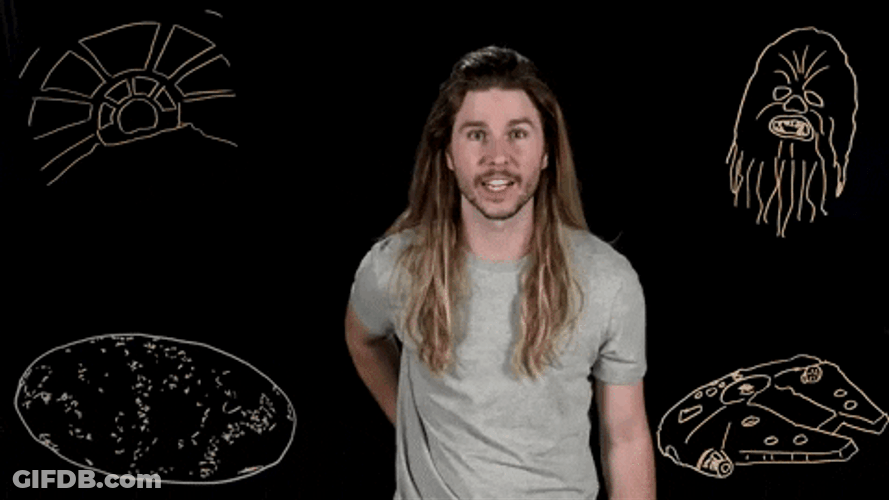 Long Hair Man Pulling Raygun GIF